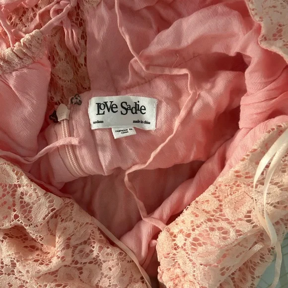 ❤️Fit and Flare A-Line Lace Mini dress🌸 - Picture 4 of 5